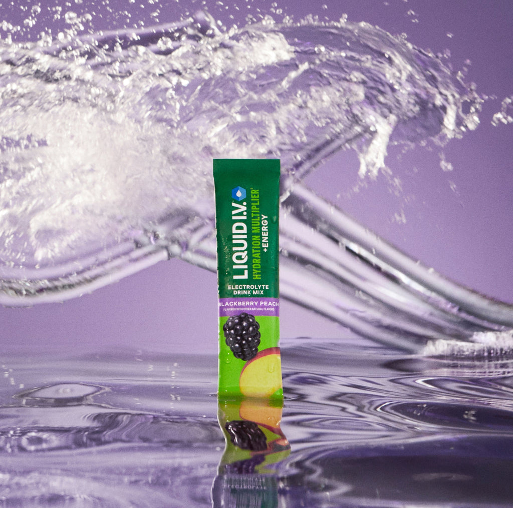 Blackberry Peach Hydration Multiplier® +Energy - Anytime Hydration For Long Days