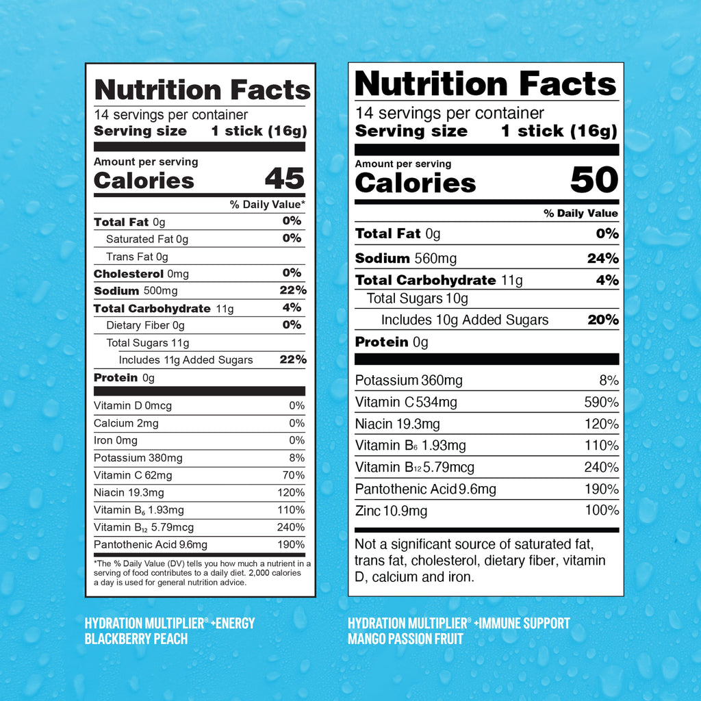 Energy & Immune Support Bundle - Smooth Taste Drink Mix Packets