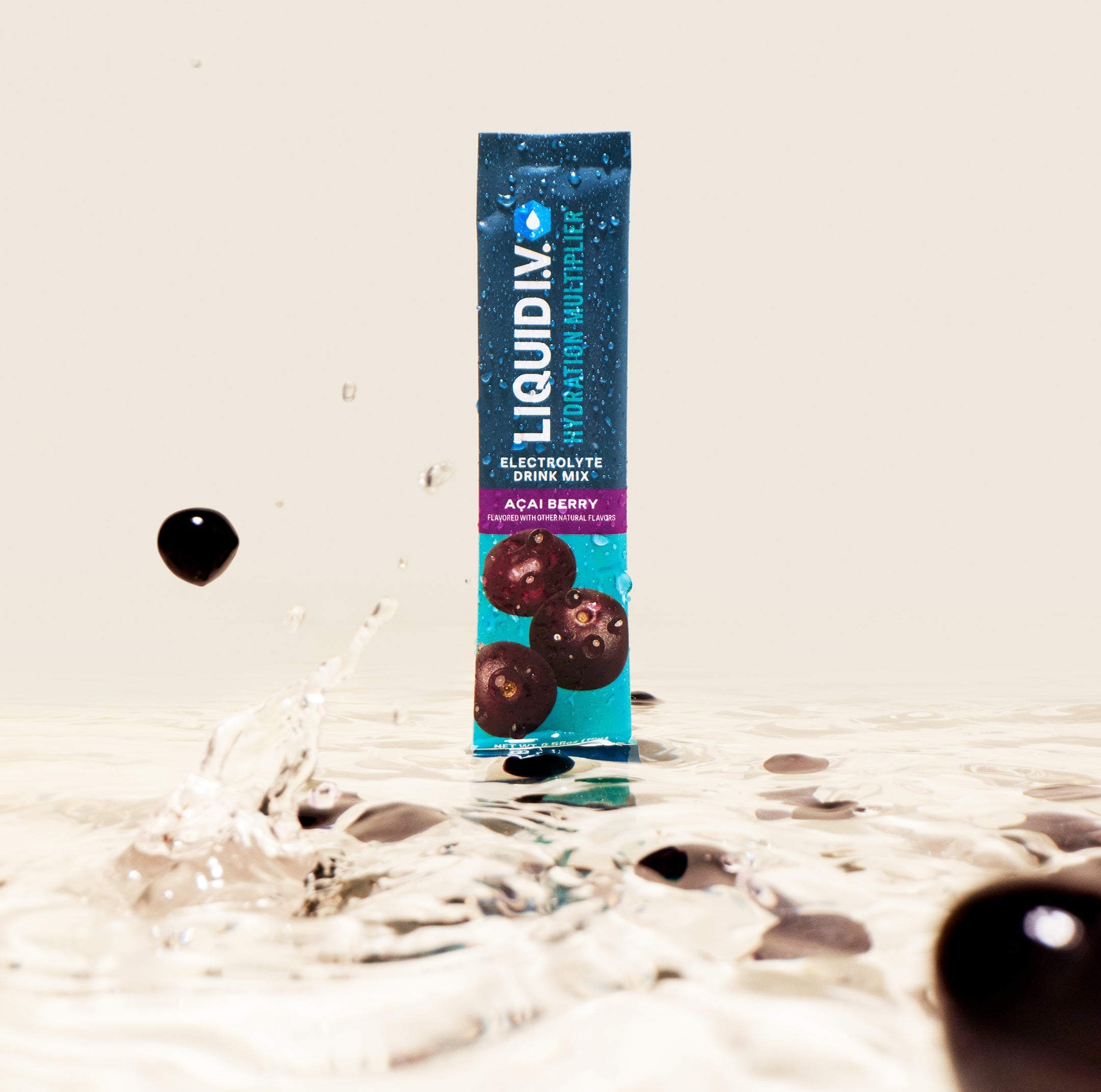Açai Berry Hydration Multiplier - Smooth Taste Hydration For Long Days