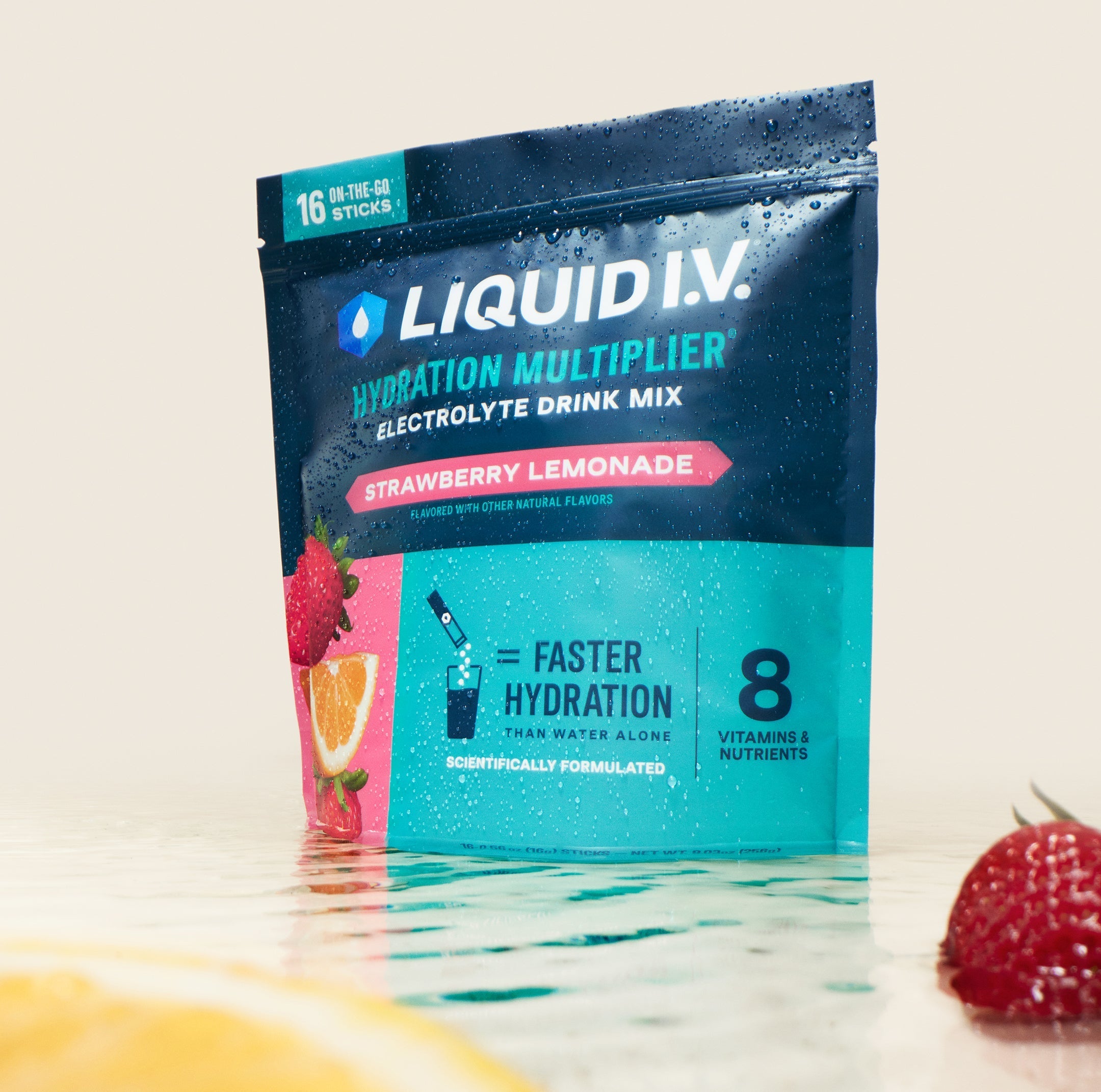Strawberry Lemonade Hydration Multiplier® - Weekend Ready Hydration For Office Days