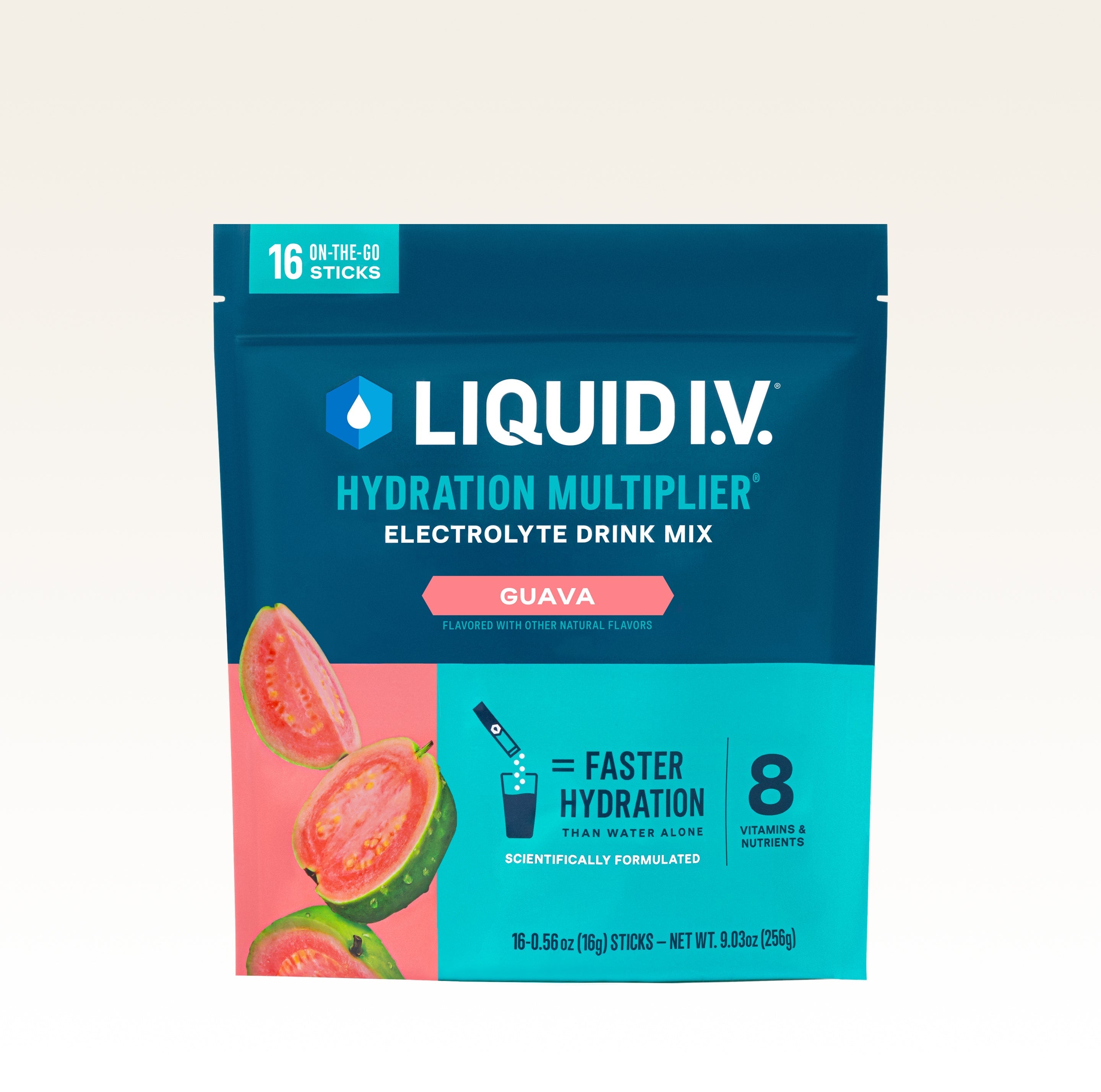 Image of a Liquid I.V.® pouch. 