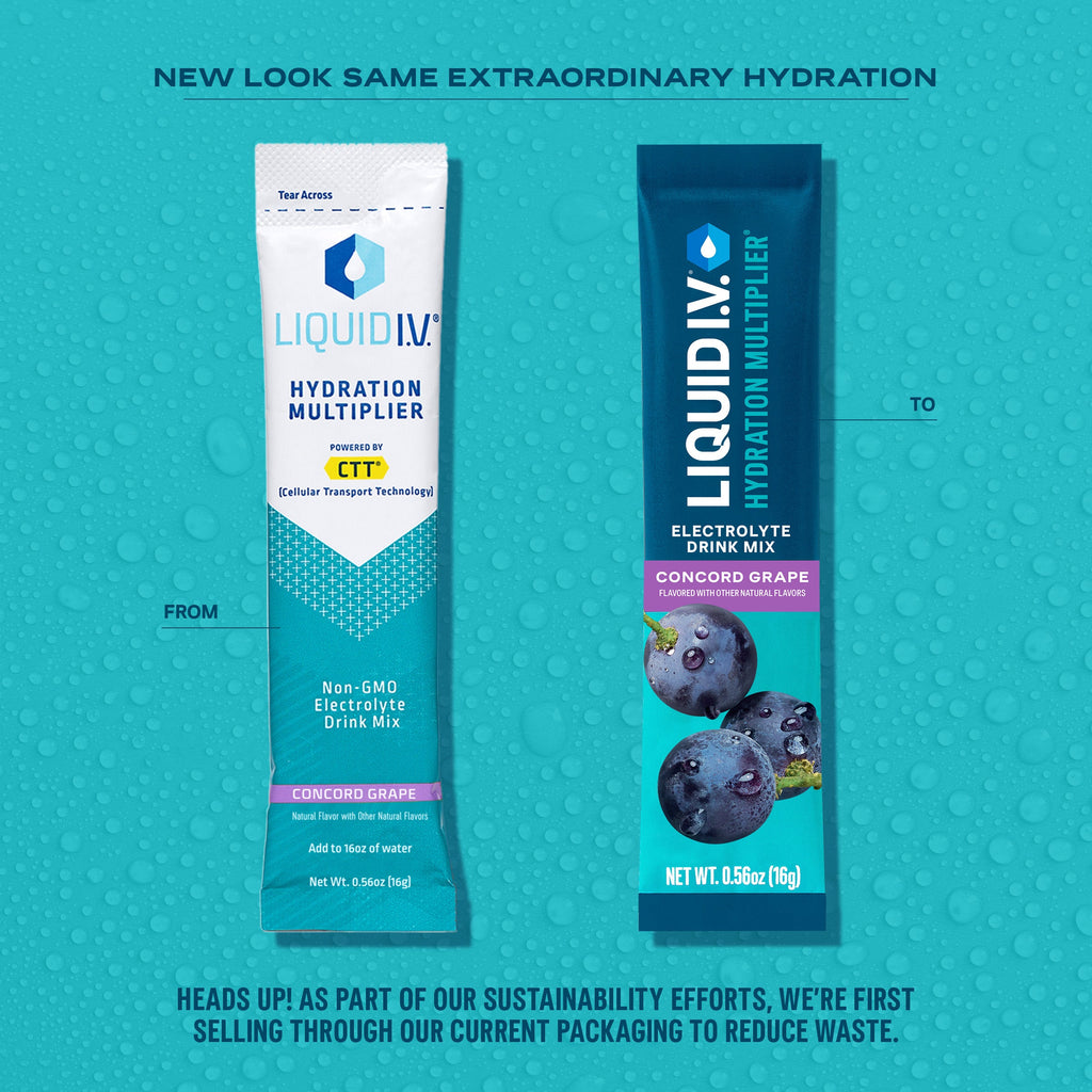 Concord Grape Hydration Multiplier - Workout Ready Drink Mix Packets