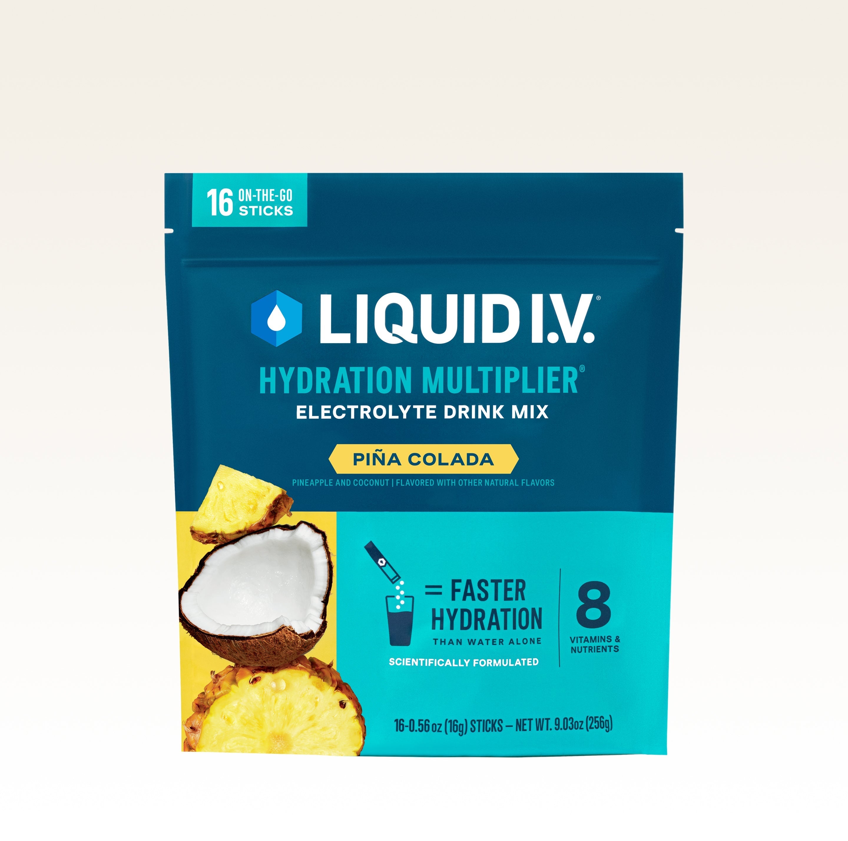 Image of a Liquid I.V.® pouch. 