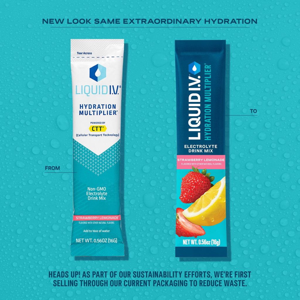Strawberry Lemonade Hydration Multiplier - Fresh Taste Hydration Drink Mix