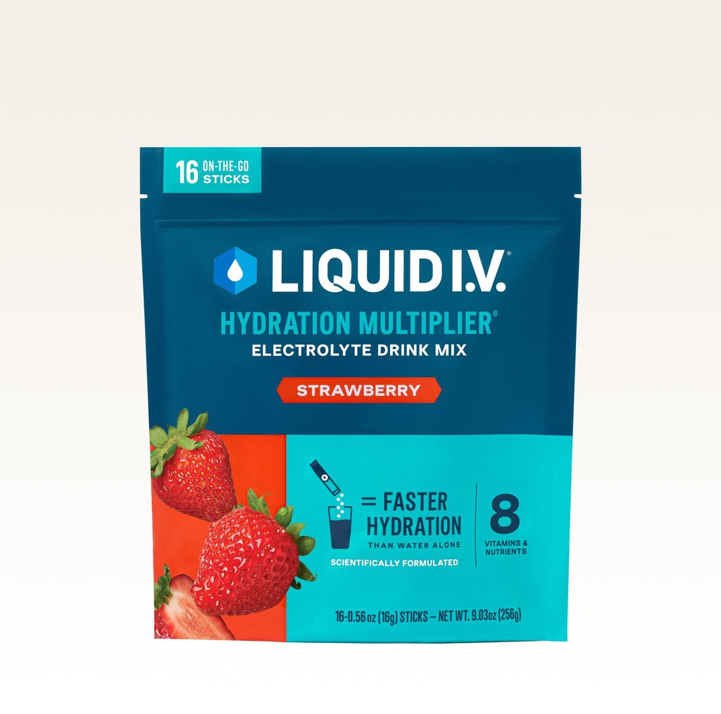 Strawberry Hydration Multiplier® - Simple Electrolyte Packets