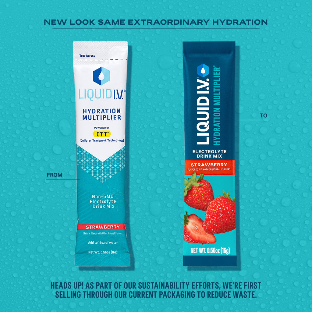 Strawberry Hydration Multiplier - Weekend Ready Hydration For Travel Days