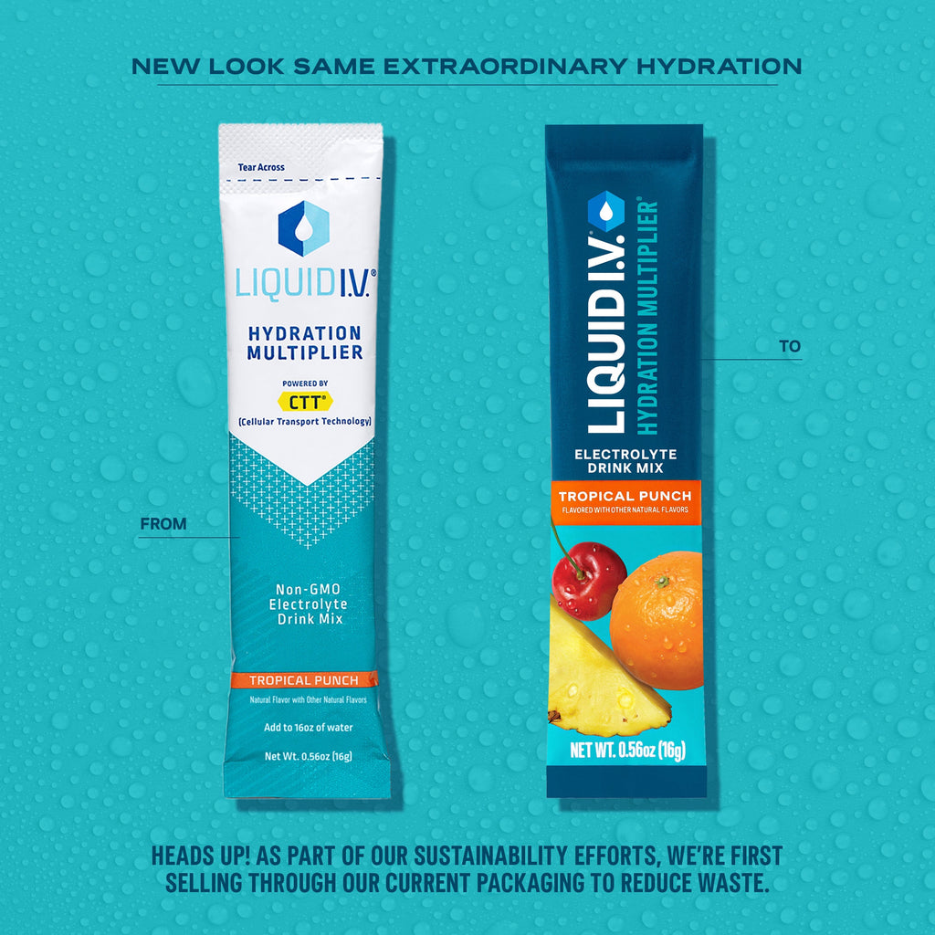 Tropical Punch Hydration Multiplier - Pocket Friendly Hydration For Outdoor Days
