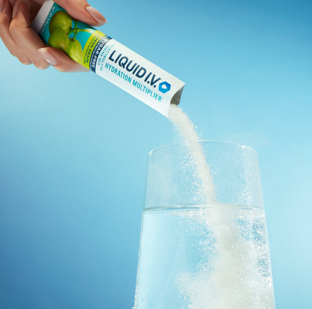 Green Grape Hydration Multiplier Sugar-Free - Clean Taste Hydration For Gym Bags