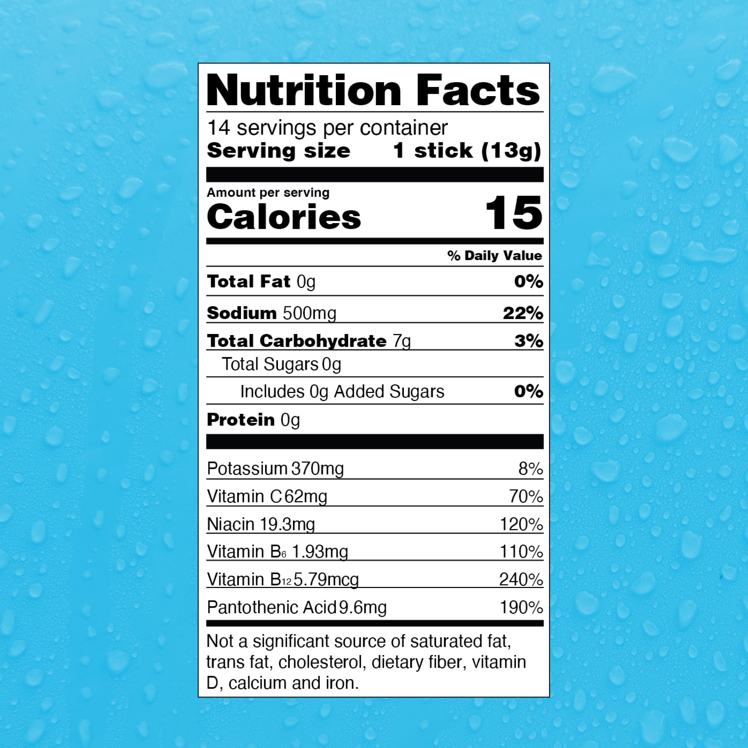 Sugar-Free Fruit Stand Bundle - Daily Water Flavor Packets