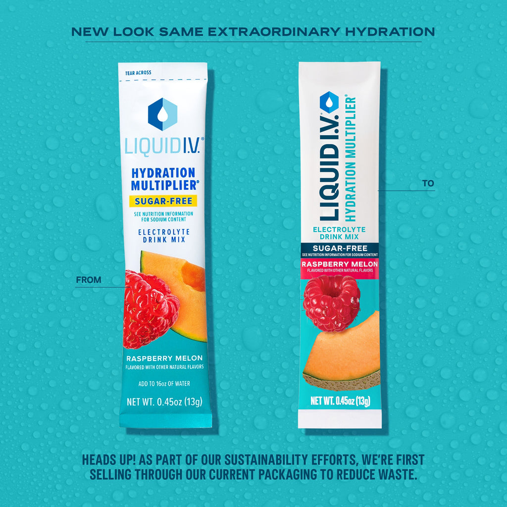 Raspberry Melon Hydration Multiplier Sugar-Free - Daily Hydration For Outdoor Days