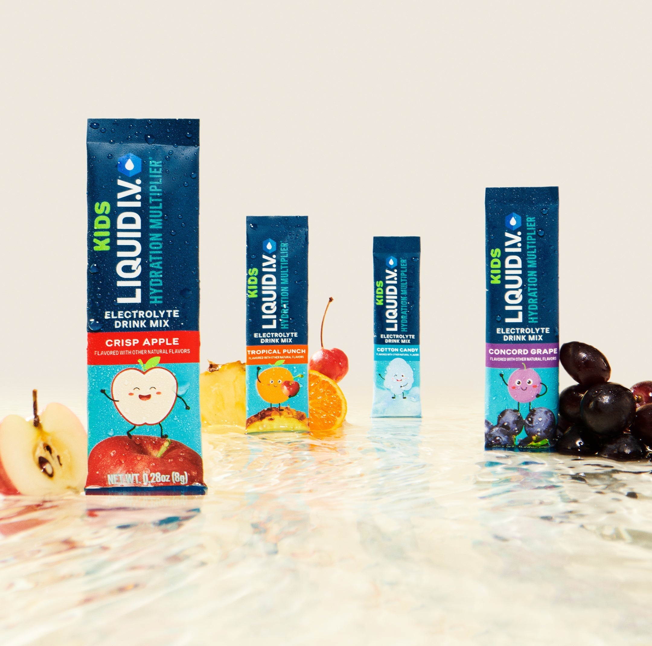 Cotton Candy Hydration Multiplier® For Kids (Old) - Easy Electrolyte Packets