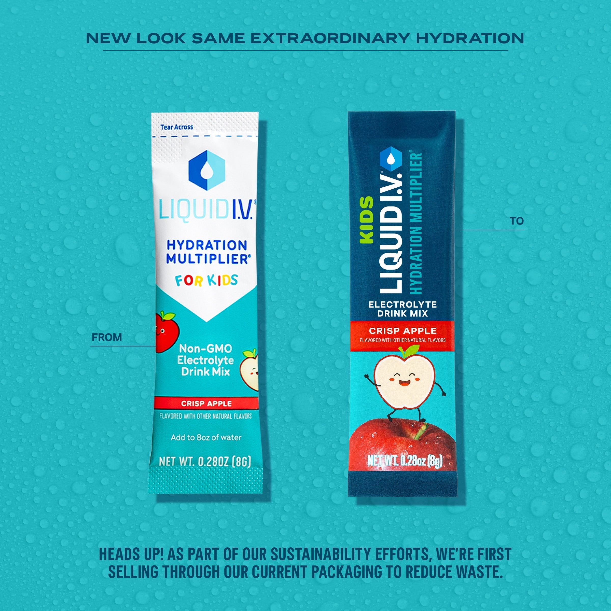 Crisp Apple Hydration Multiplier® For Kids - Clean Taste Water Flavor Packets