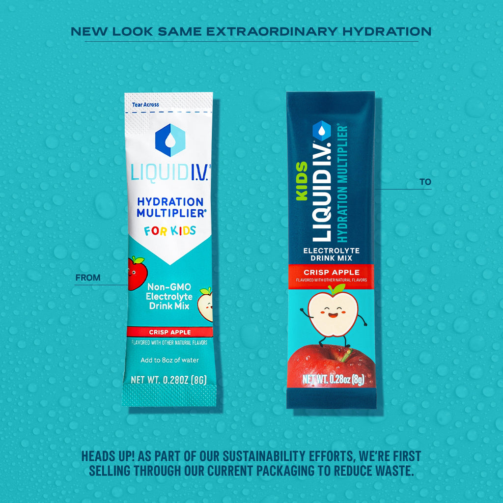 Crisp Apple Hydration Multiplier® For Kids (Old) - Morning Ready Drink Mix For Water