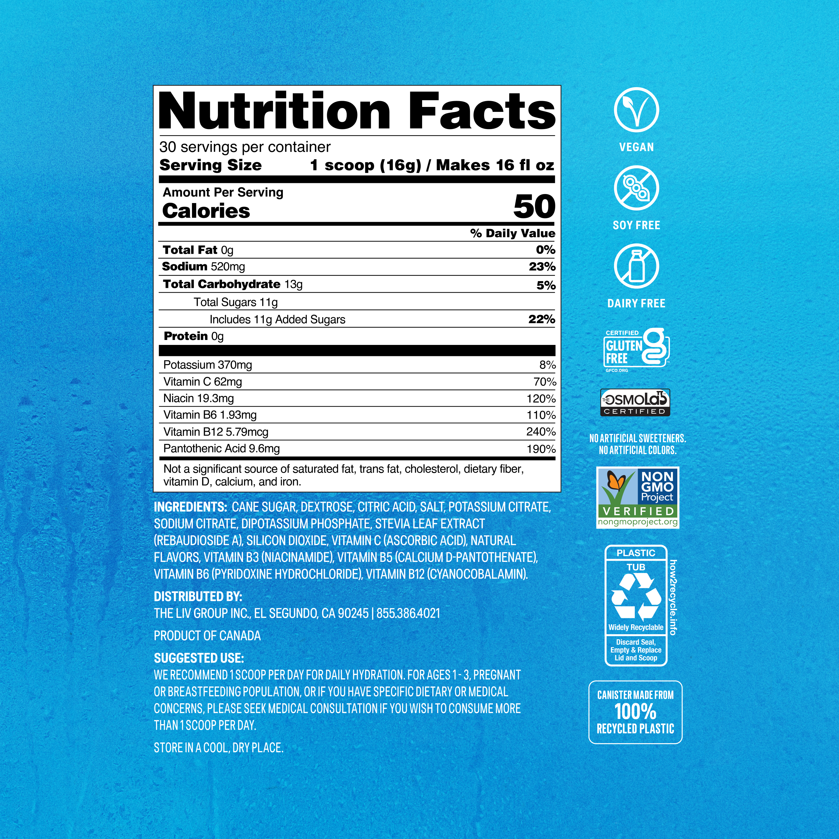 Hydration Multiplier® MultiServe - Workout Ready Hydration Packets