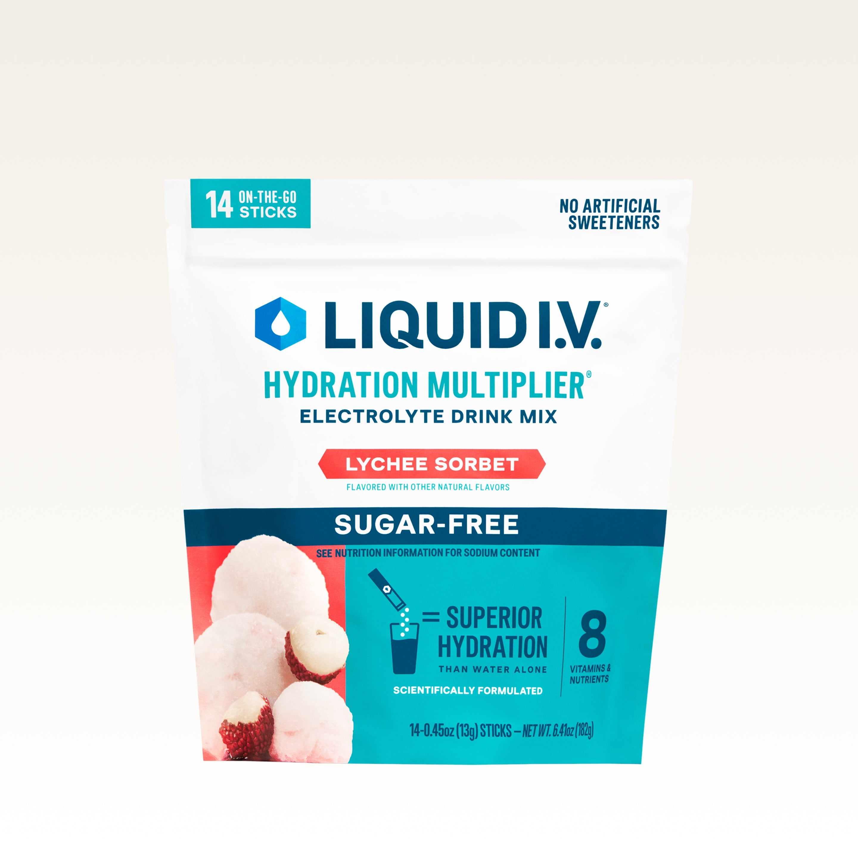 Lychee Sorbet Hydration Multiplier® Sugar-Free - Everyday Hydration For Everyday Sips