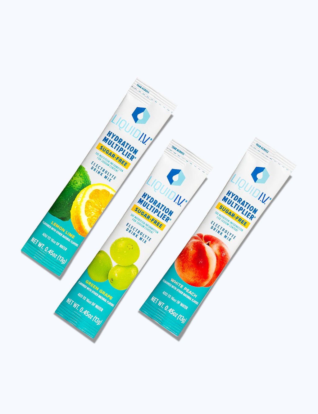 3ct Sugar-Free Sample Pack (LL, WP, GG) - Clean Taste Hydration For Real Routines