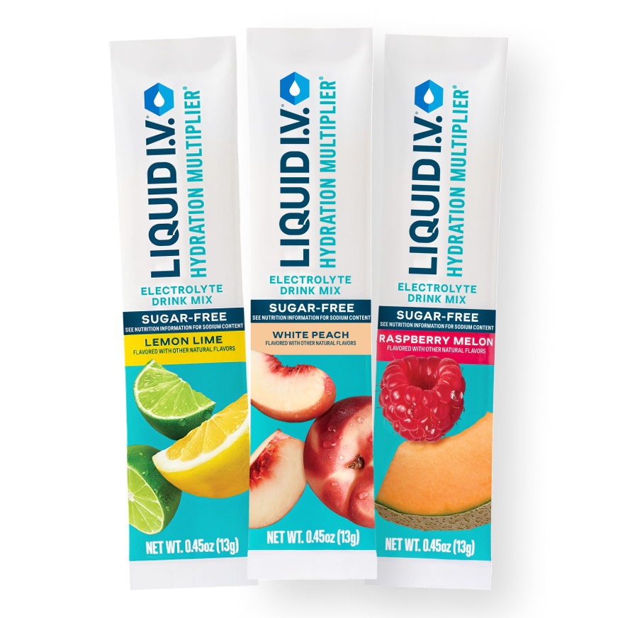 Trio Sample Pack SF - Anytime Hydration For Gym Bags