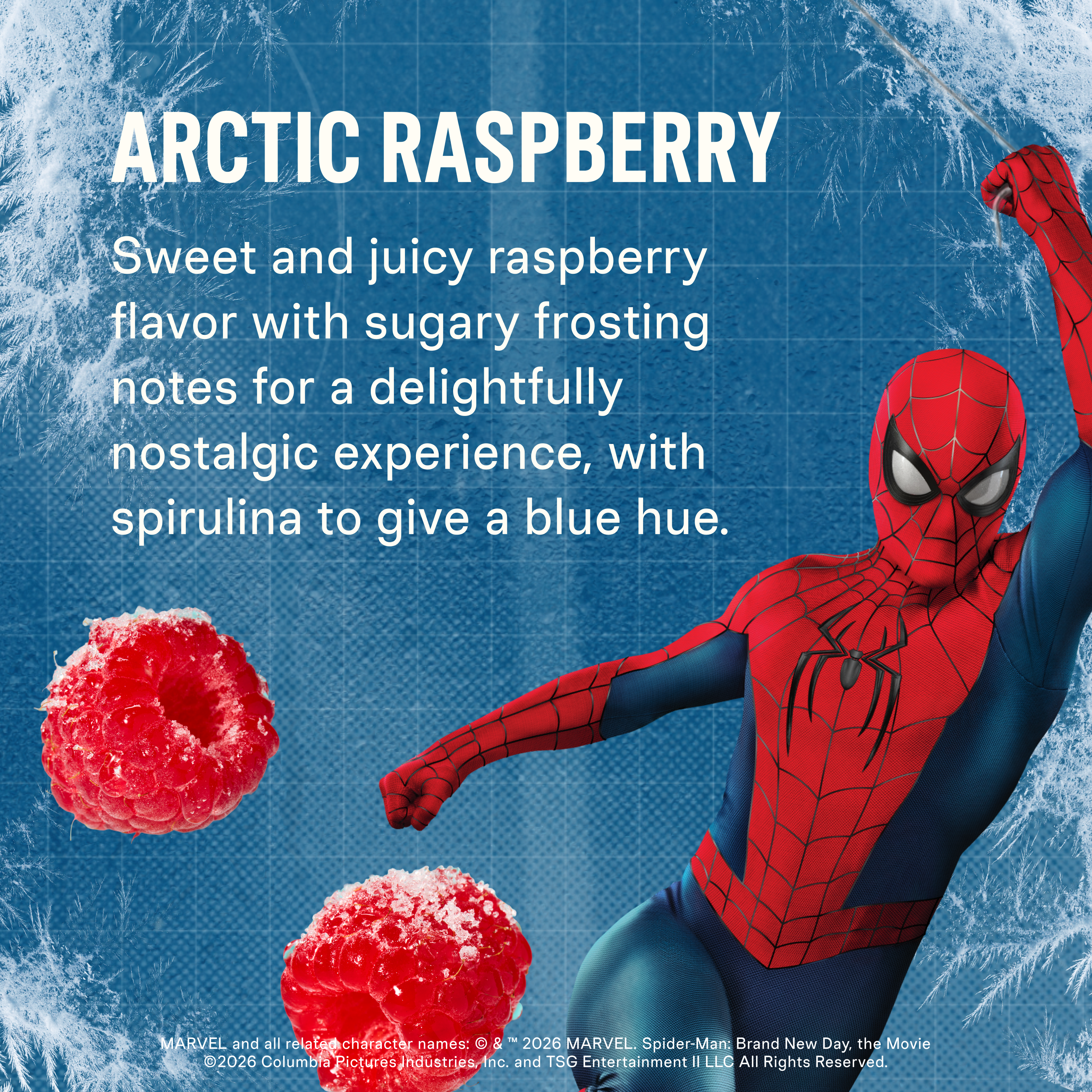 Limited Edition Spider-Man Arctic Raspberry Hydration Multiplier® - Simple Hydration For Workout Days