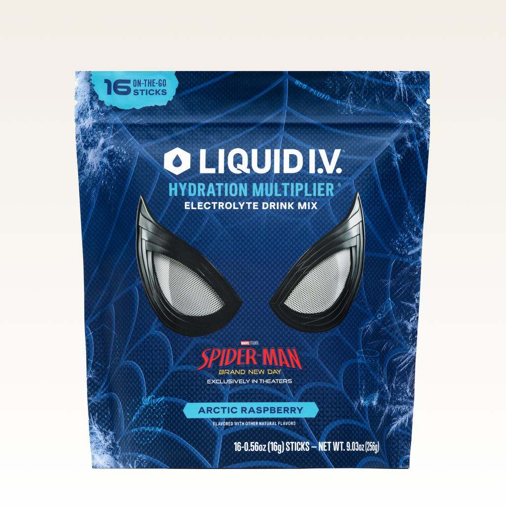 Limited Edition Spider-Man Arctic Raspberry Hydration Multiplier® - Simple Hydration For Workout Days