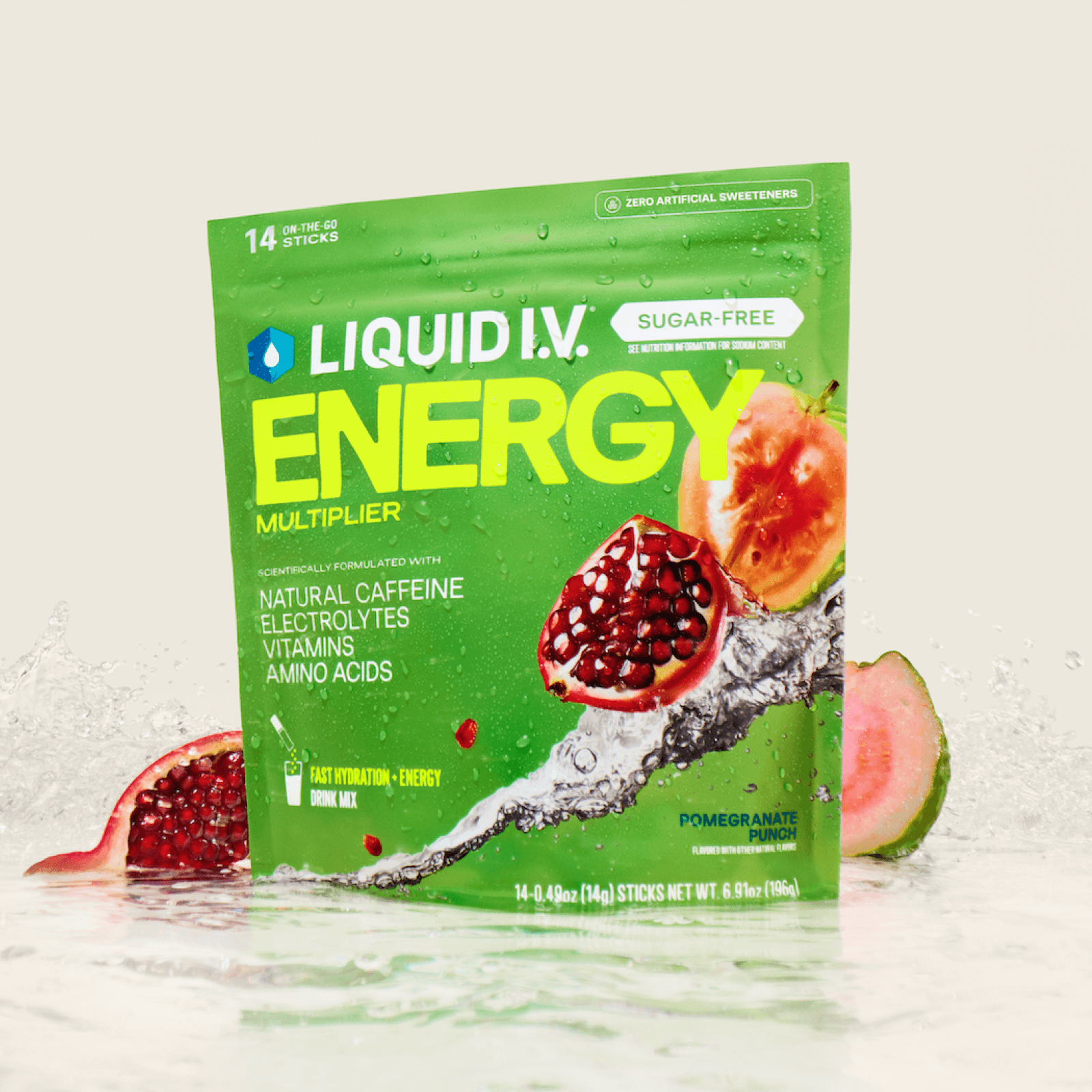 Sugar-Free Energy Fruity Bundle - Smooth Taste Hydration Powder