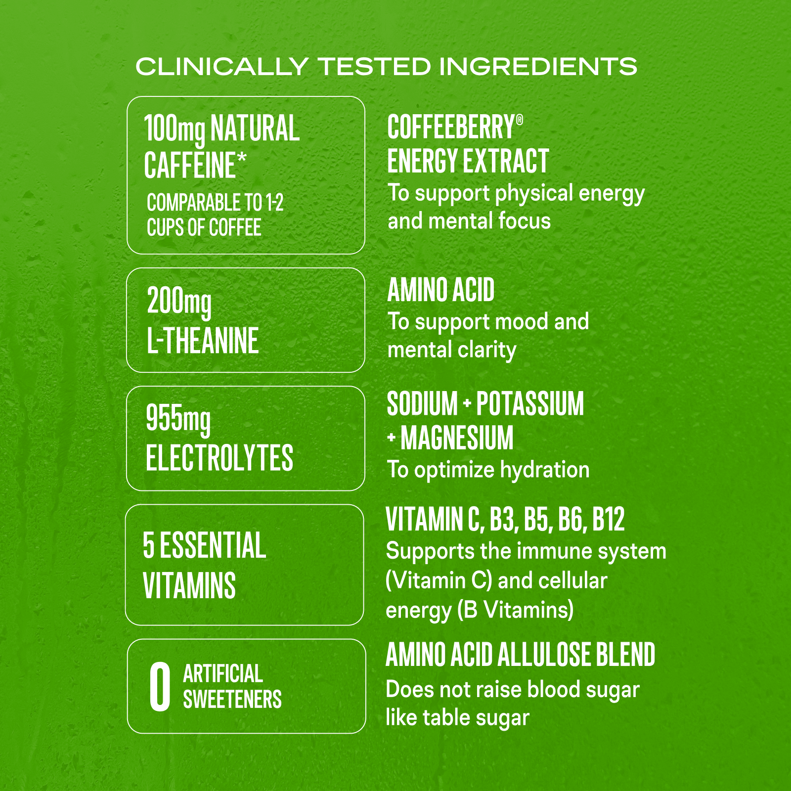 Sugar-Free Energy Fruity Bundle - Smooth Taste Hydration Powder