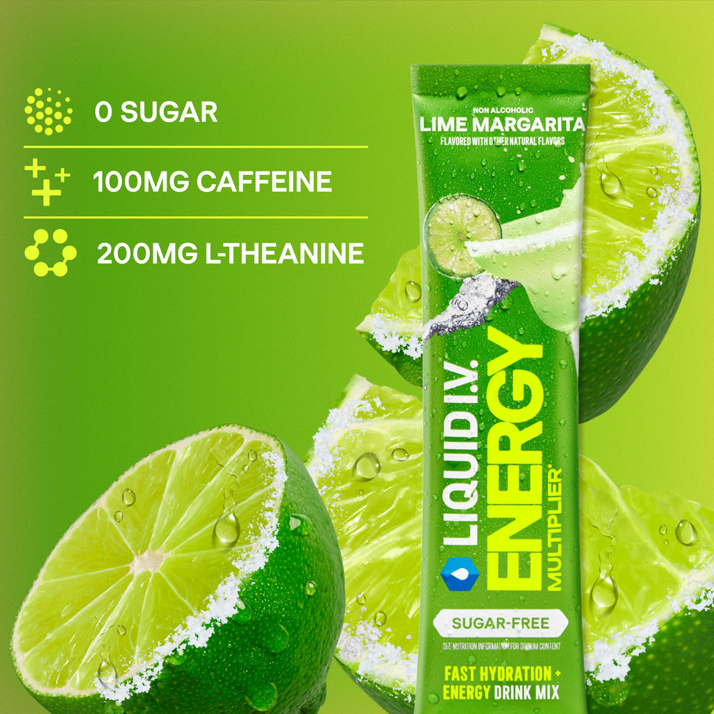 Lime Margarita Sugar-Free Energy Multiplier® - Light Flavor Electrolyte Packets