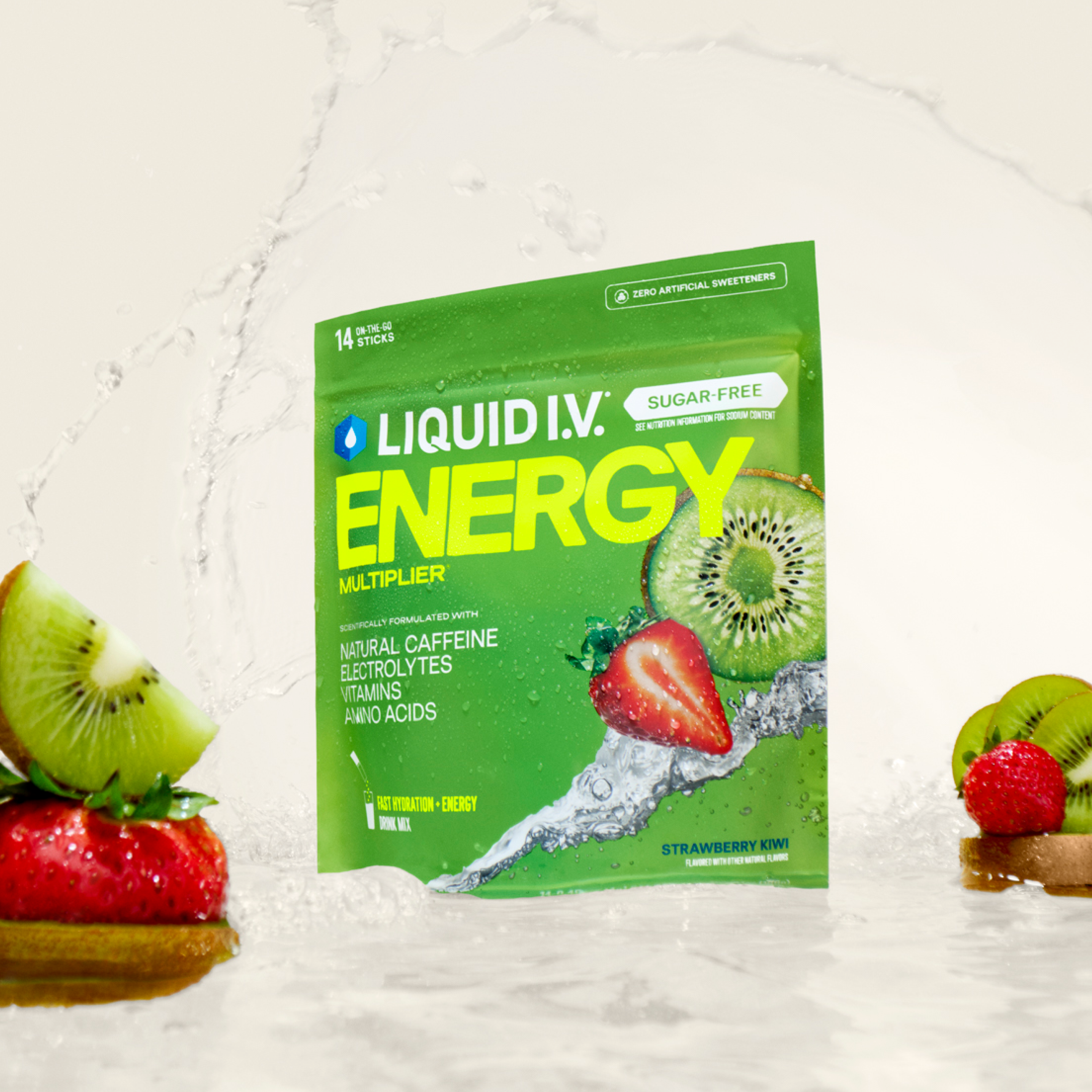 Sugar-Free Energy Fruity Bundle - Smooth Taste Hydration Powder